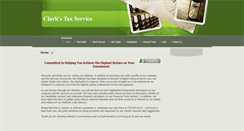 Desktop Screenshot of clarkstaxservices.com